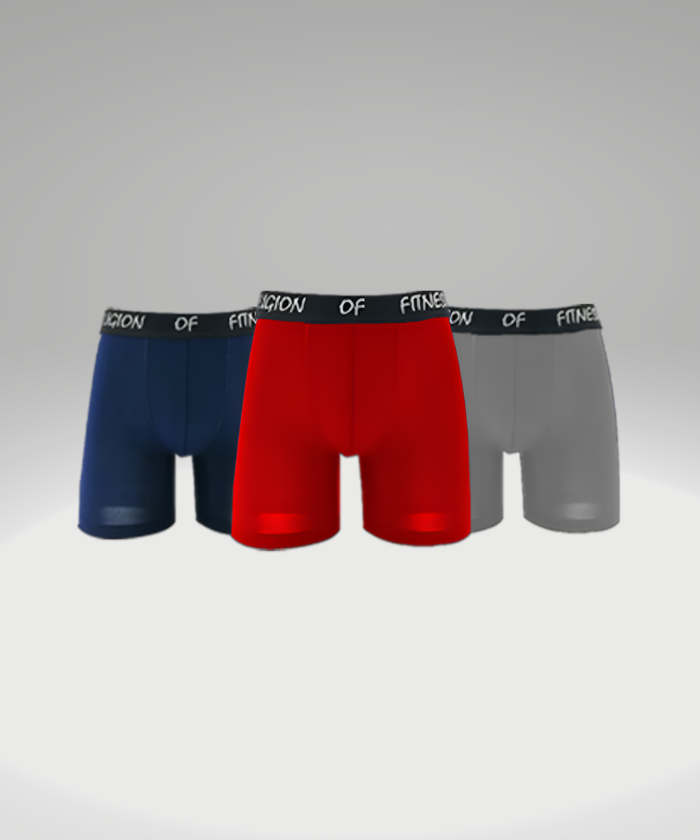 Three-Athletic Performance Boxer Briefs - Small