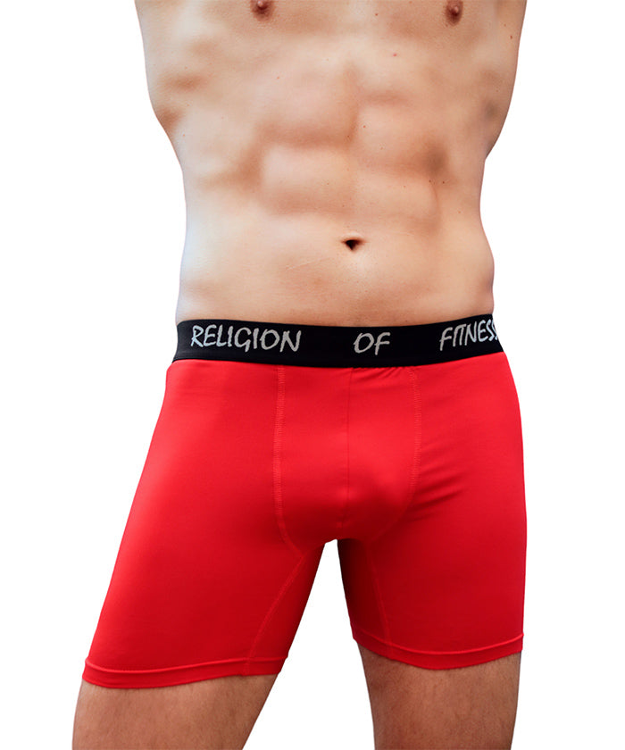 Three-Athletic Performance Boxer Briefs - Medium